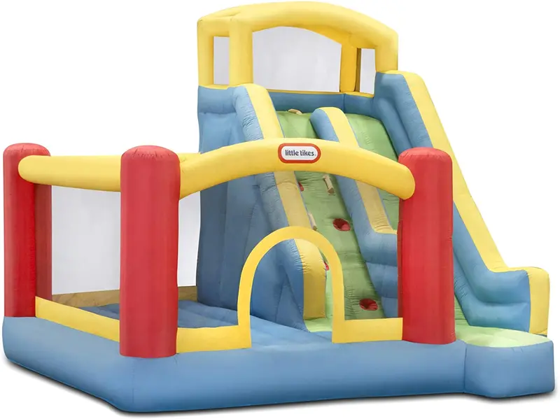Little Tikes Giant Inflatable Slide & Bouncer Combo – Indoor/Outdoor Play Center