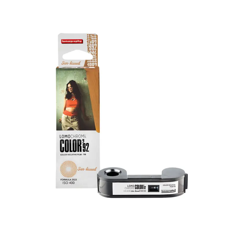 Lomography Lomochrome Metropolis 110 Film – Bold Contrast Color Negative Film for Mini Cameras