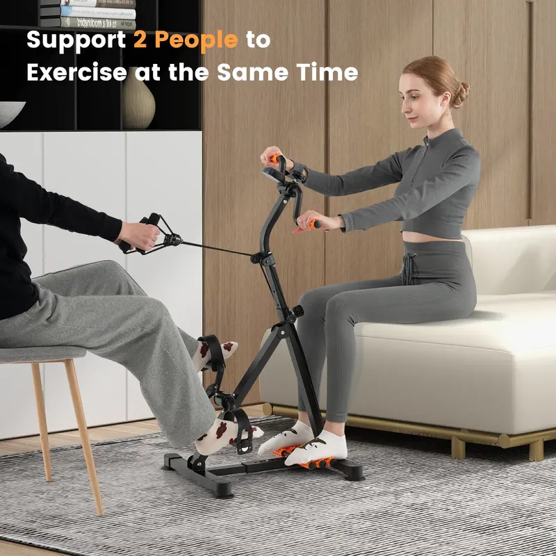 Low-Impact Pedal Exerciser for Seniors – Hand & Foot Use