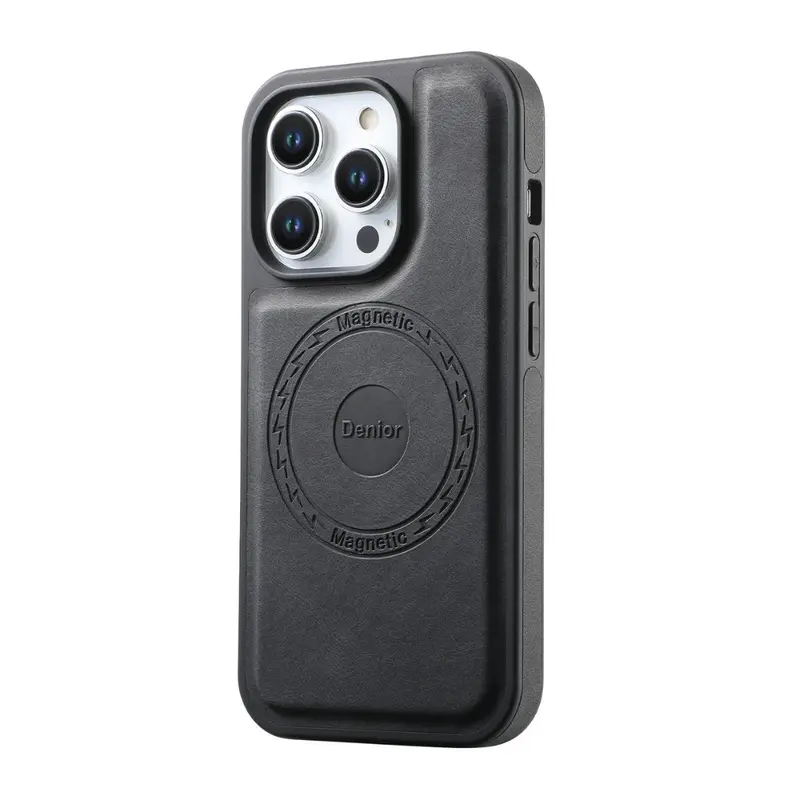 Luxury Magnetic Leather iPhone Case – MagSafe Certified