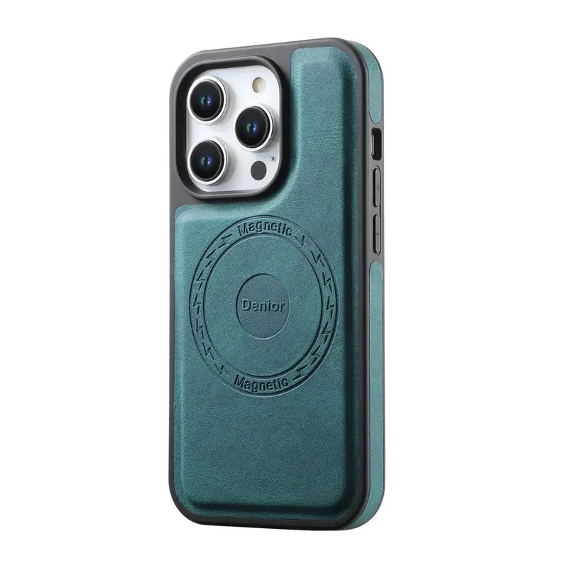 Luxury Magnetic Leather iPhone Case – MagSafe Certified