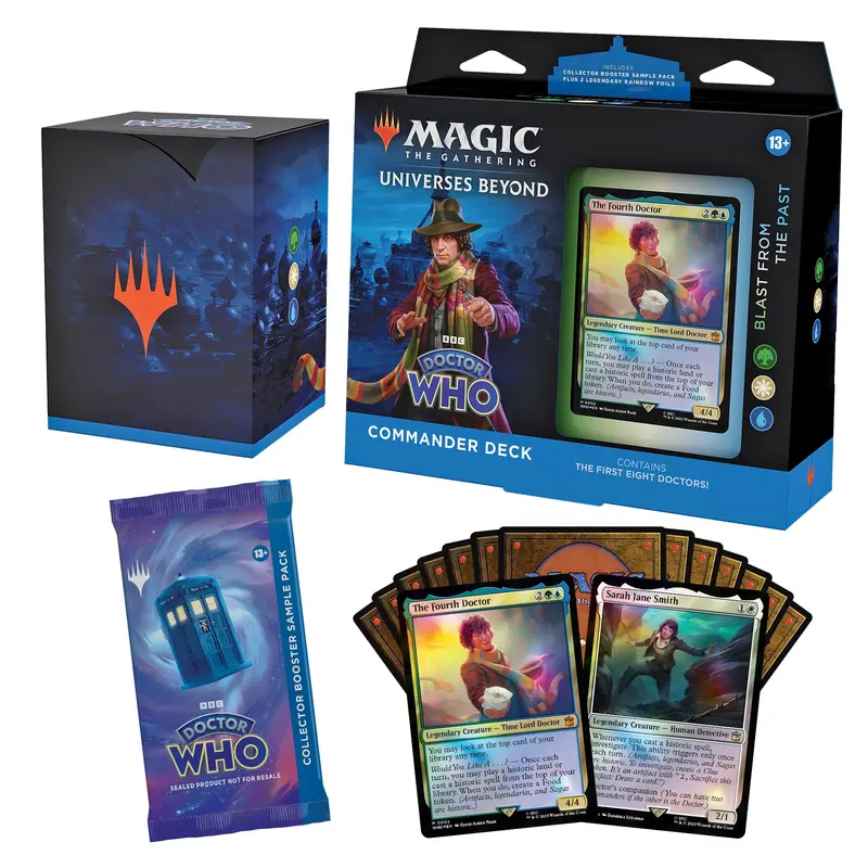 Magic: The Gathering Doctor Commander Bundle – Themed Deck & Accessories for MTG Enthusiasts