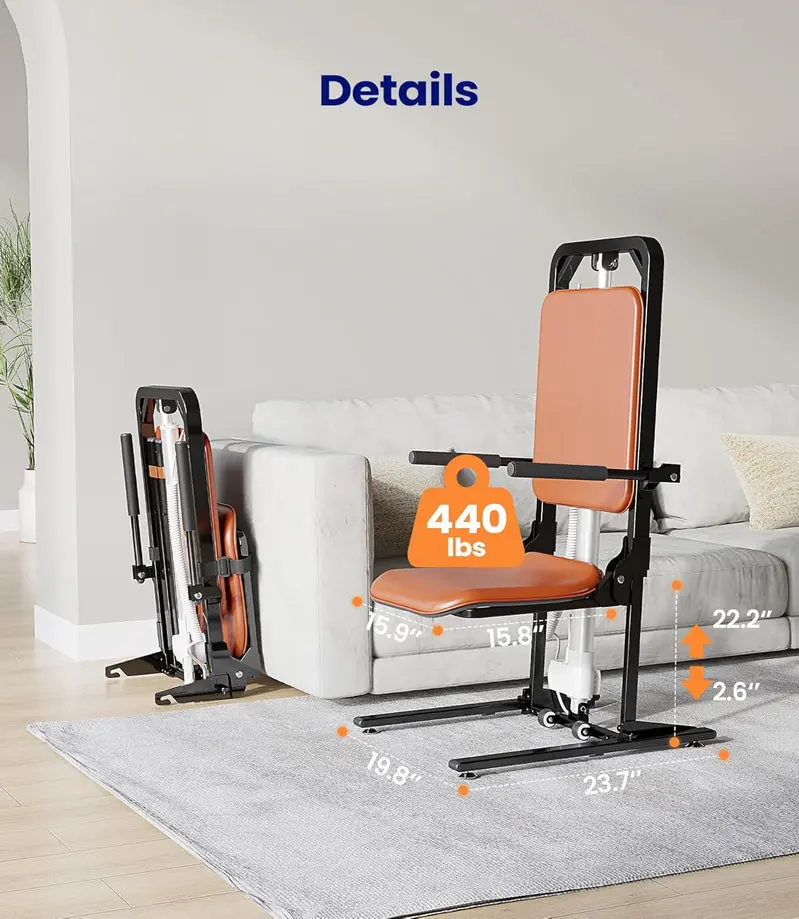 MAIDeSITe Electric Floor Lift – 440 lb Capacity Mobility Aid for Seniors