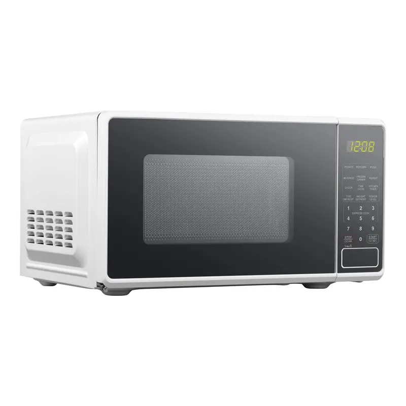Mainstays 0.7 Cu. Ft. Countertop Microwave Oven – 700W, Compact White Design
