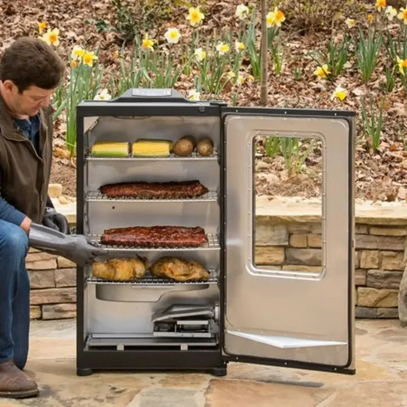 Masterbuilt 40-Inch Bluetooth Digital Electric Smoker – Stainless Steel Construction 2