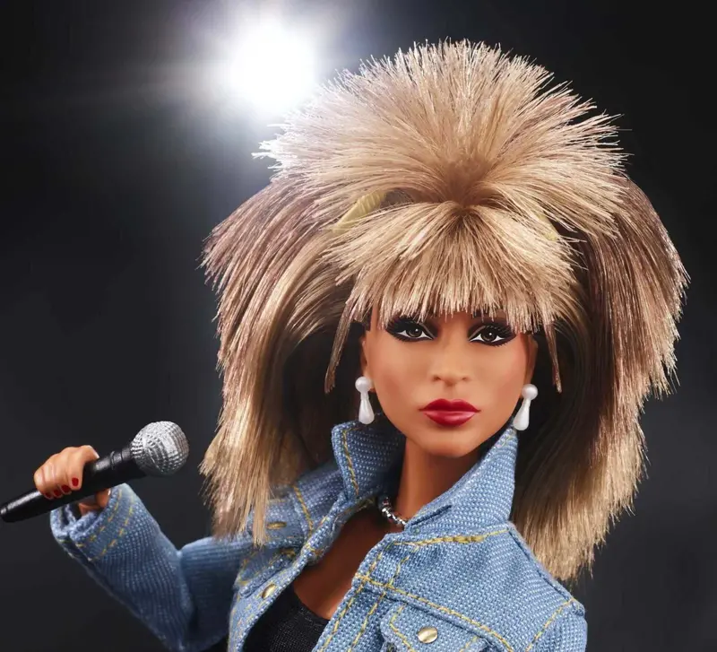 Mattel Barbie Signature Tina Turner Doll – '90s-Inspired Outfit, Collector Edition Figure