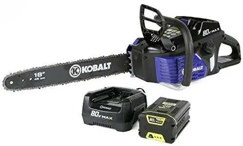 MAX-VOLT 80V Cordless 18-Inch Electric Chainsaw – Lithium-Ion Powered