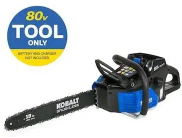MAX-VOLT 80V Cordless 18-Inch Electric Chainsaw – Lithium-Ion Powered