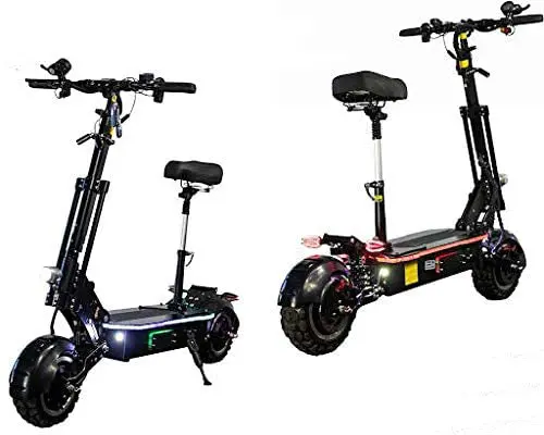 MAXX 60MPH Foldable Electric Scooter – 5000W Dual-Motor, 60V/38.5Ah Battery, 83-Mile Range