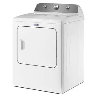 Maytag MGD4500MW 7.0 cu. ft. Vented Gas Dryer – White, High-Capacity Residential Dryer