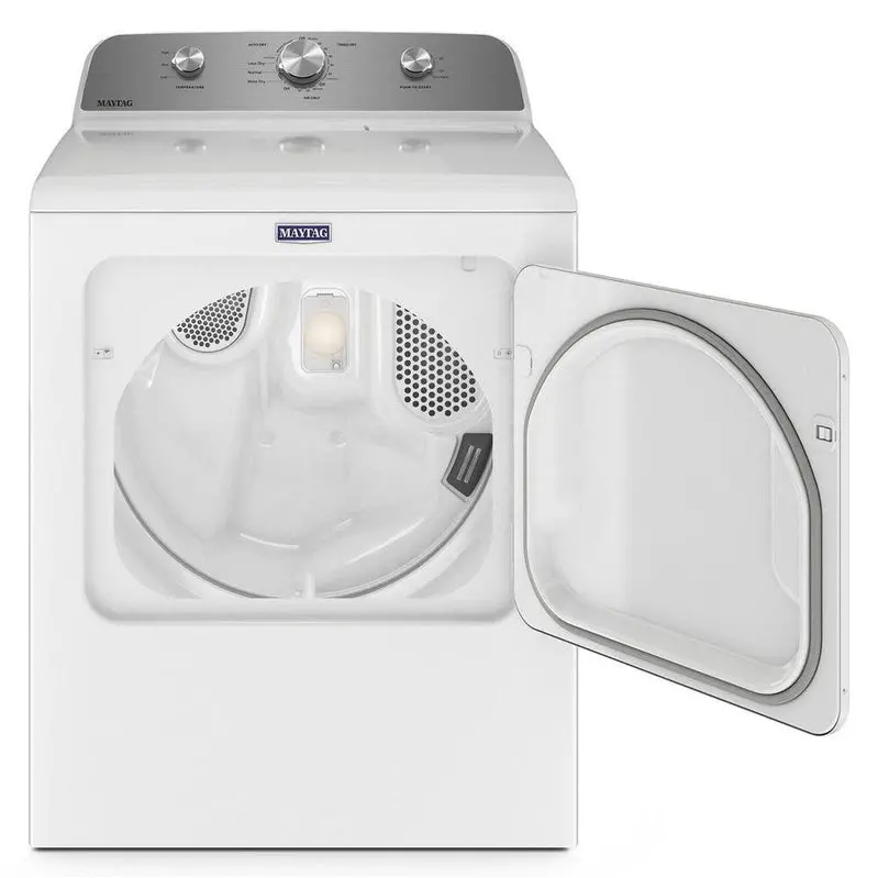 Maytag MGD4500MW 7.0 cu. ft. Vented Gas Dryer – White, High-Capacity Residential Dryer