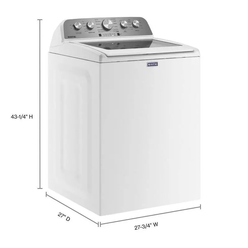 Maytag MVW5430MW 4.8 cu. ft. Top-Load Washer – White Model with Extra Power Boost Cycle