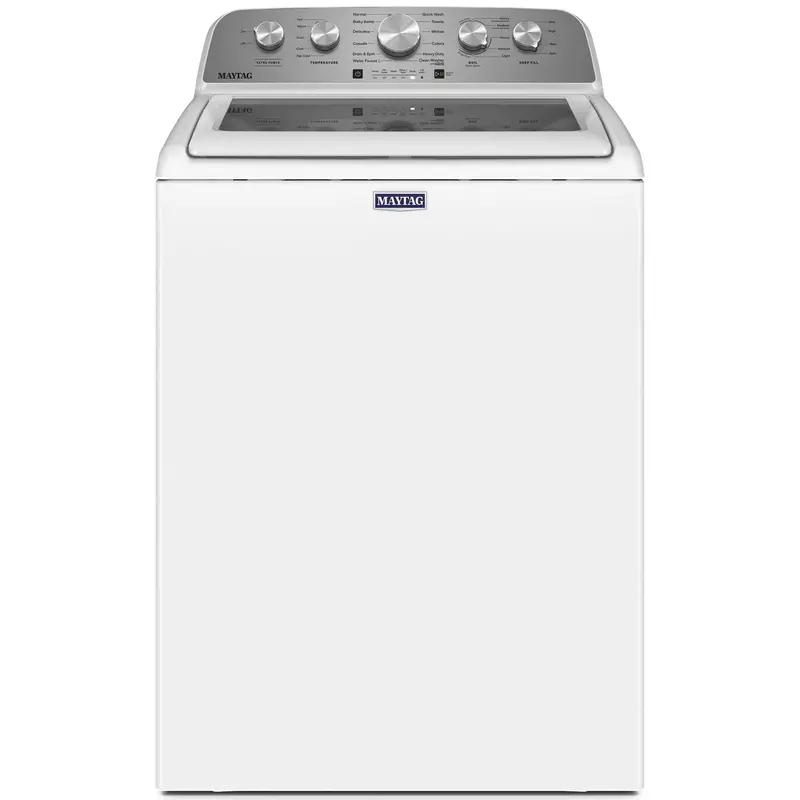 Maytag Top-Load Washer – 4.8 Cu. Ft. Capacity with Extra Power Wash Cycle