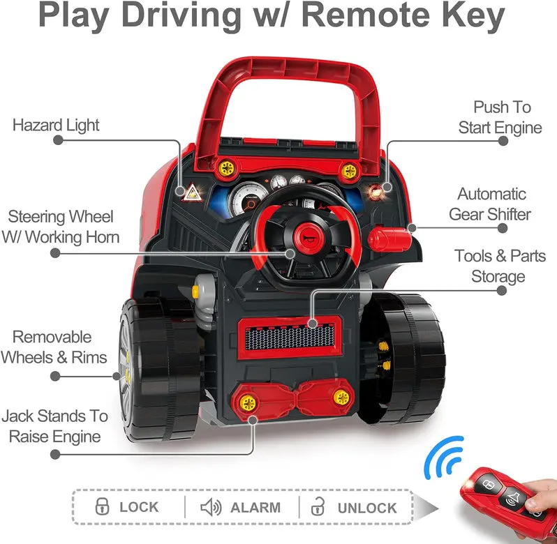 Mechanical Truck Engine Toy – Interactive Repair Learning Kit for Children