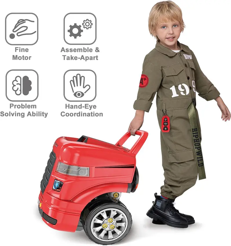 Mechanical Truck Engine Toy – Interactive Repair Learning Kit for Children