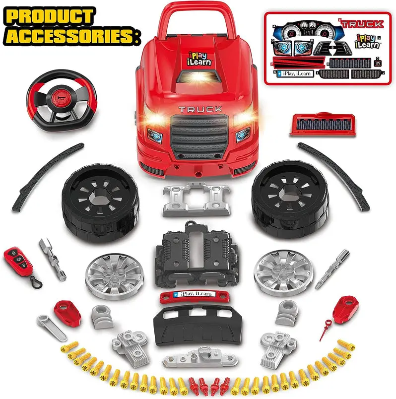 Mechanical Truck Engine Toy – Interactive Repair Learning Kit for Children