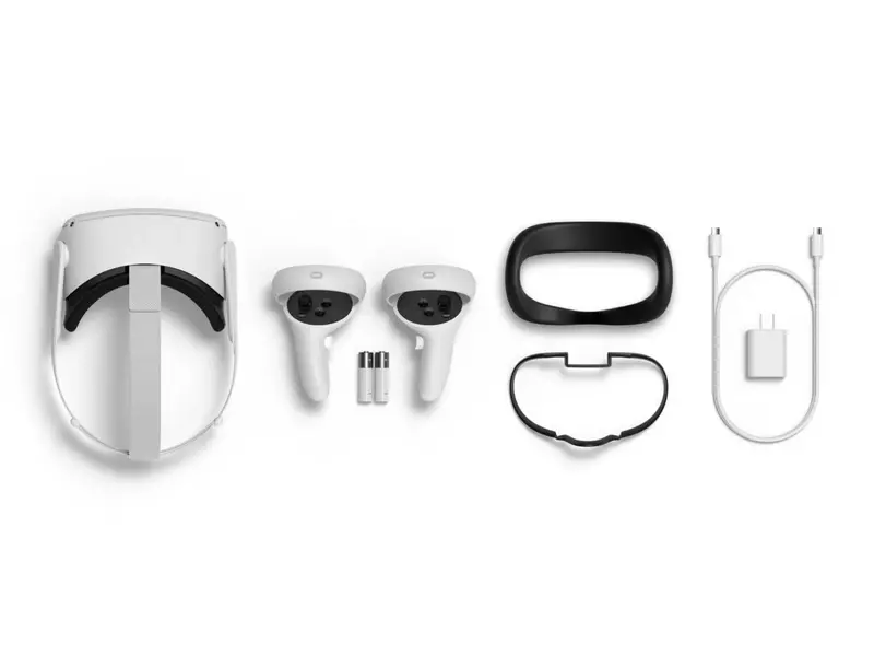Meta Quest 2 Wireless VR Headset – 256GB All-in-One Virtual Reality System with 3D Spatial Audio & Intuitive Hand Tracking