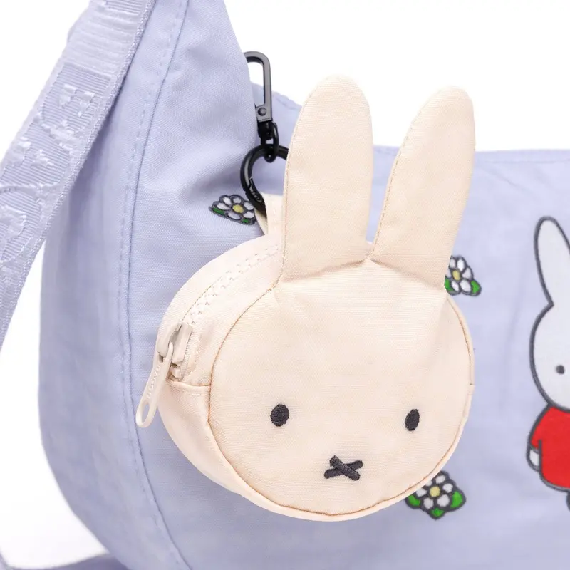Miffy Charm by Baggu – Recycled Nylon Key Accessory