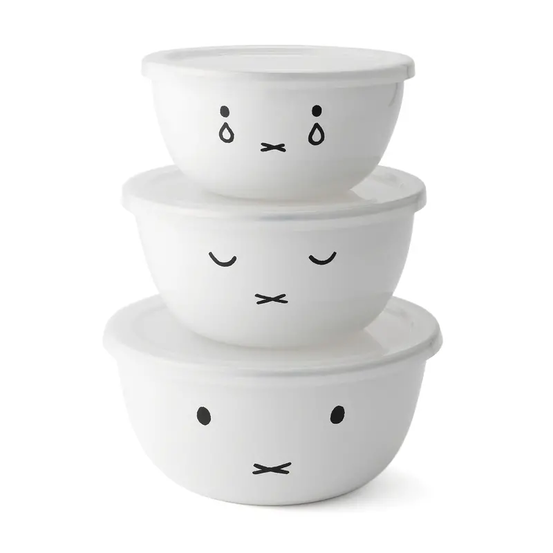 Miffy Nesting Mixing Bowl Set (3-Piece)