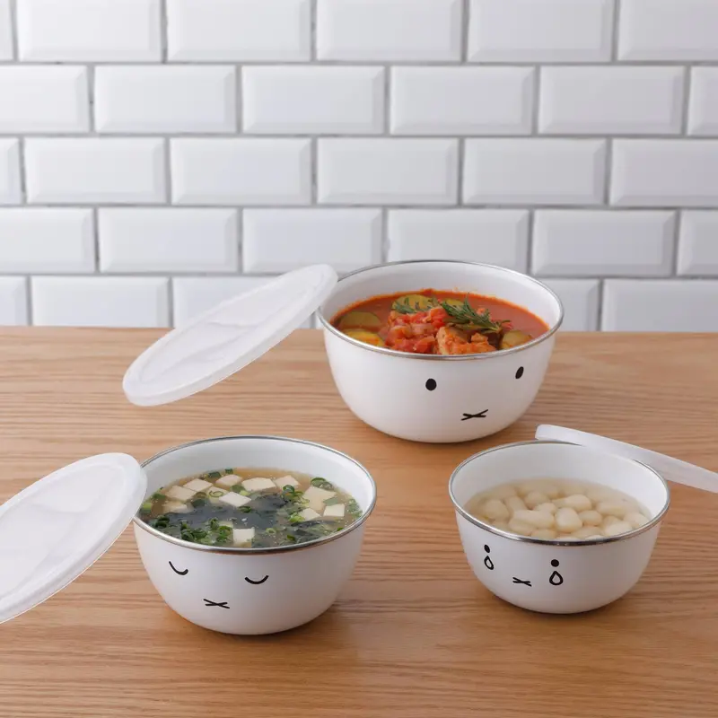 Miffy Nesting Mixing Bowl Set (3-Piece)