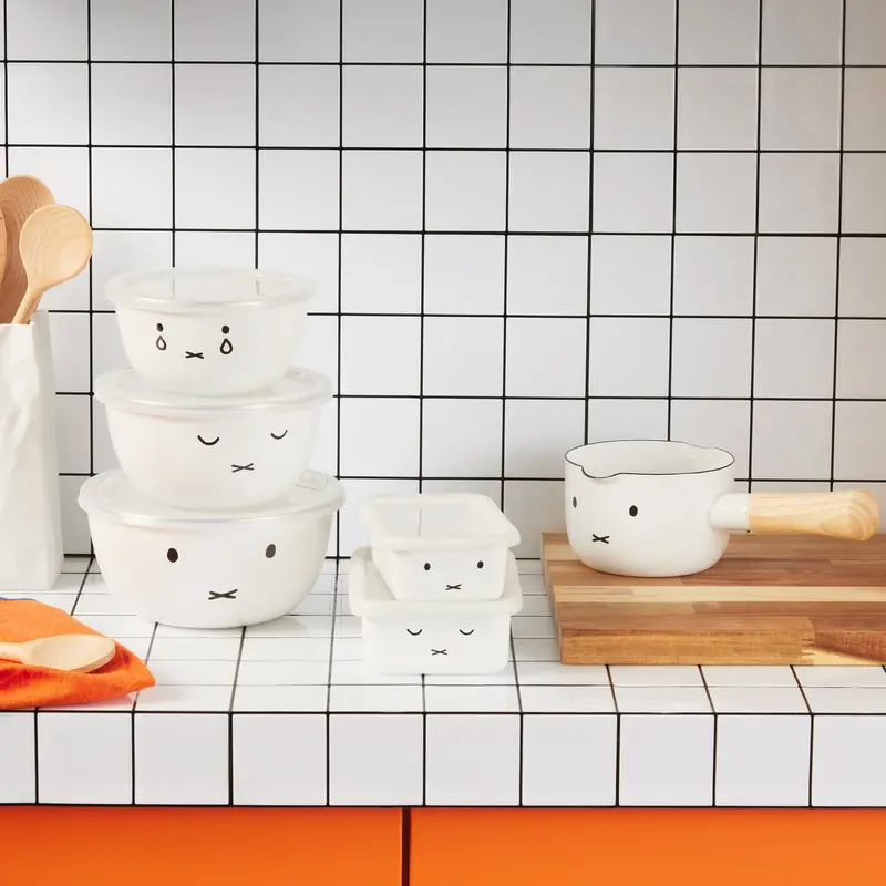 Miffy Nesting Mixing Bowl Set (3-Piece)