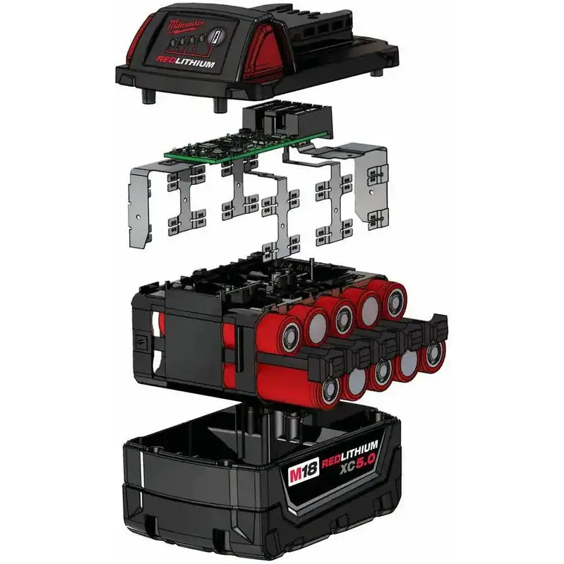 Milwaukee M18 XC 18V 5.0 Ah Extended Runtime Lithium-Ion Battery