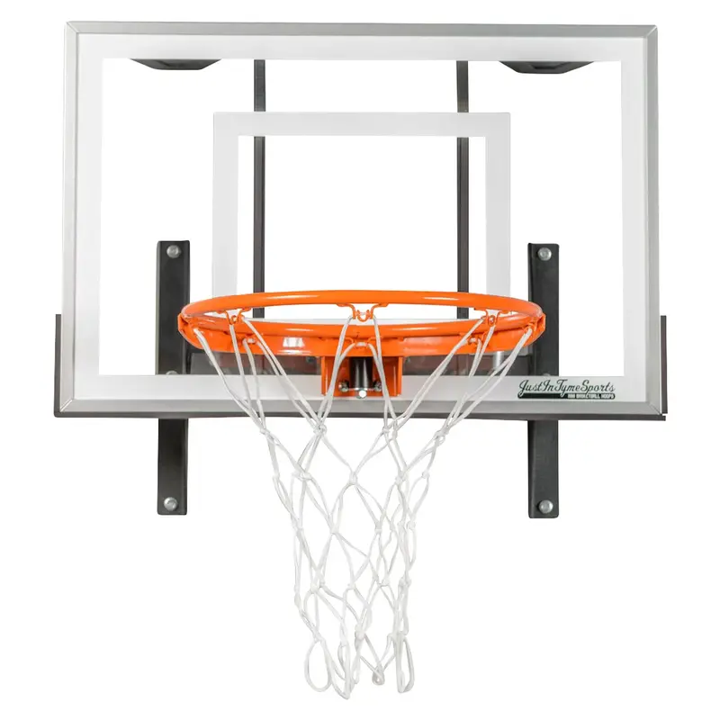 Mini Pro Xtreme Indoor Wall-Mounted Basketball Hoop – Polycarbonate Backboard, Reinforced Steel Rim, and Space-Saving Mounting System