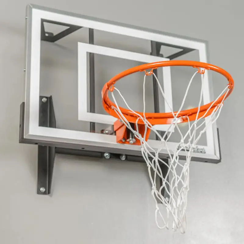 Mini Pro Xtreme Indoor Wall-Mounted Basketball Hoop – Polycarbonate Backboard, Reinforced Steel Rim, and Space-Saving Mounting System