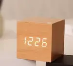 Modern Digital Wooden Wall Clock – Sleek, Eco-Friendly Timepiece