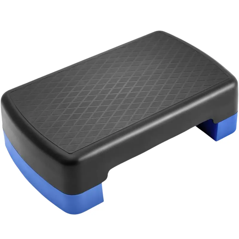 Modular Aerobic Step Platform – Includes Two Risers for Progressive Cardio & Strength Training