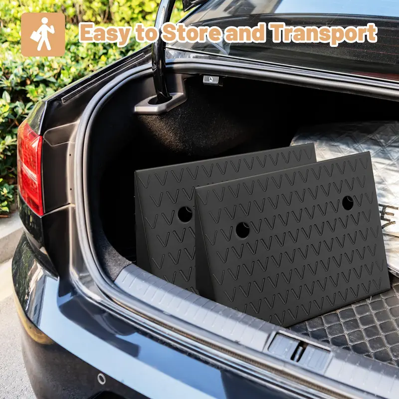 Modular Curb Ramp Kit – 2-Piece Heavy-Duty Transition Ramp
