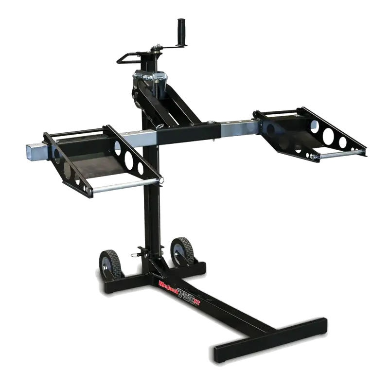 MoJack XT Riding Mower Lift – 750-Lb Capacity, Heavy-Duty Service Stand (Model 45002)