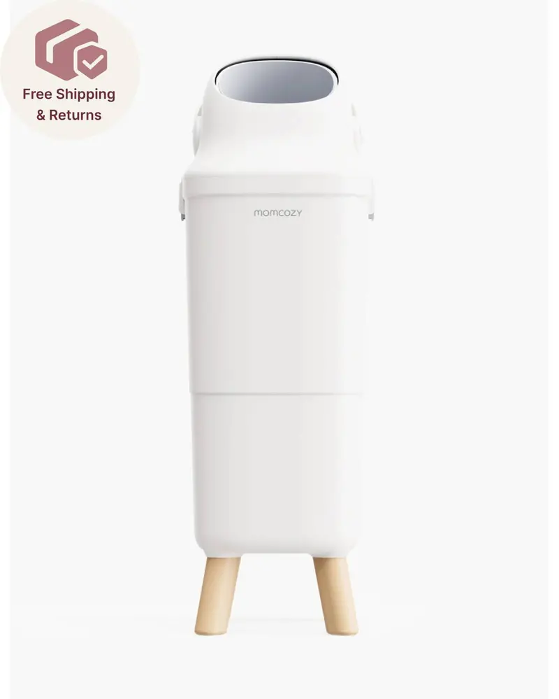 Momcozy Triple-Seal Diaper Disposal Bin for Odor-Free Waste Management