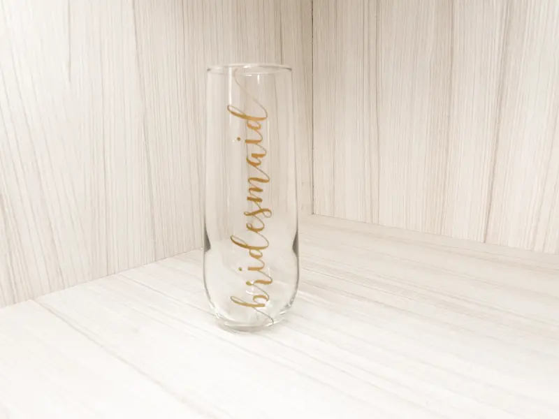 Monogrammed Champagne Flutes for Toasts and Keepsakes