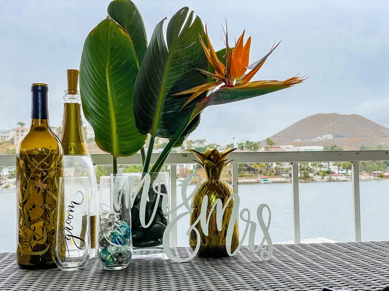 Monogrammed Champagne Flutes for Toasts and Keepsakes