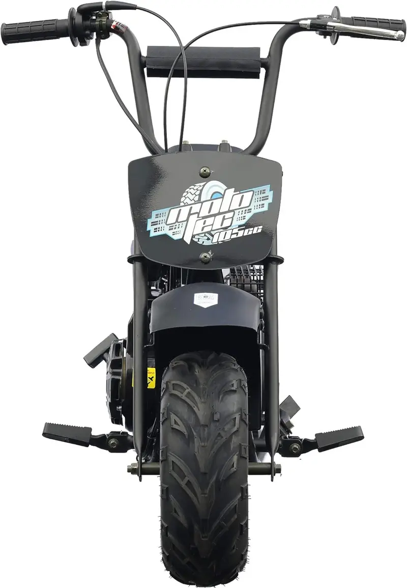 MotoTec 105cc Mini Bike – 3.5HP Gas-Powered, 23 mph, Alloy Steel Frame, Indoor/Outdoor Use