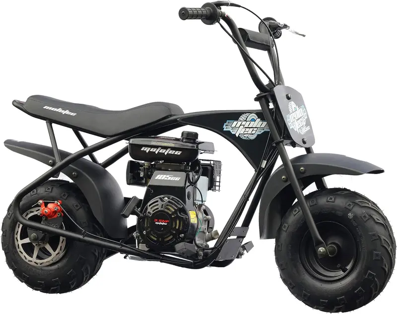 MotoTec 105cc Mini Bike – 3.5HP Gas-Powered, 23 mph, Alloy Steel Frame, Indoor/Outdoor Use