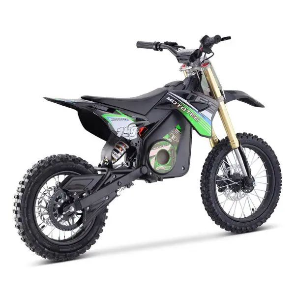MOTOTEC 48V Pro Electric Dirt Bike – 1600W High-Torque Motor, Off-Road Capable E-Bike Model 92536841