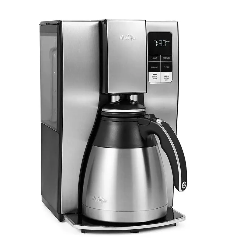 Mr. Coffee 10-Cup Programmable Thermal Carafe Coffee Maker – Insulated Stainless Steel Pot