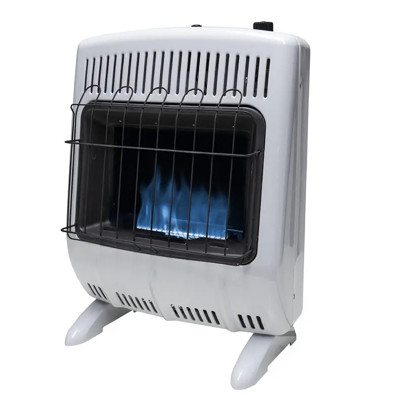 Mr. Heater 20,000 BTU Vent-Free Propane Heater – Energy-Efficient Blue Flame Model for Supplemental Heat