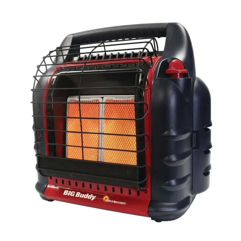Mr. Heater Big Buddy Portable Propane Heater – 18,000 BTU Radiant Heat Output with Safety Features