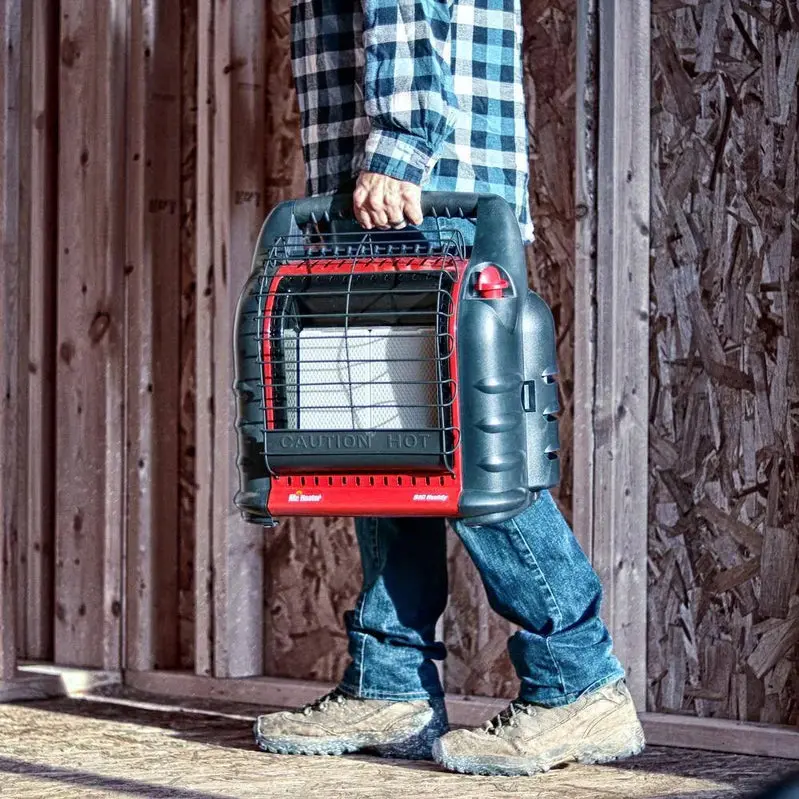 Mr. Heater Big Buddy Portable Propane Heater – 18,000 BTU Radiant Heat Output with Safety Features