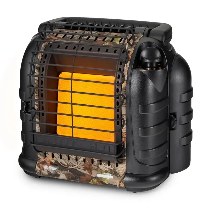 Mr. Heater Hunting Buddy Portable Propane Heater – 12,000 BTU Camo-Design Heater for Outdoor Use