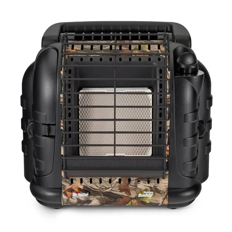Mr. Heater Hunting Buddy Portable Propane Heater – 12,000 BTU Camo-Design Heater for Outdoor Use