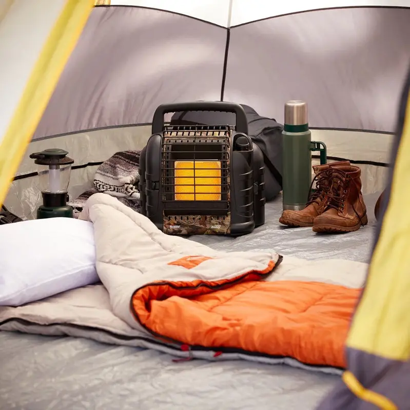 Mr. Heater Hunting Buddy Portable Propane Heater – 12,000 BTU Camo-Design Heater for Outdoor Use
