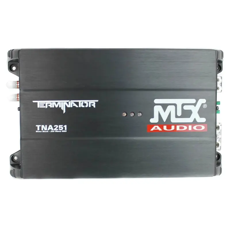 MTX ThunderForm Dual 12-Inch Car Subwoofer System – Enclosed Box with Amp and Wiring Kit