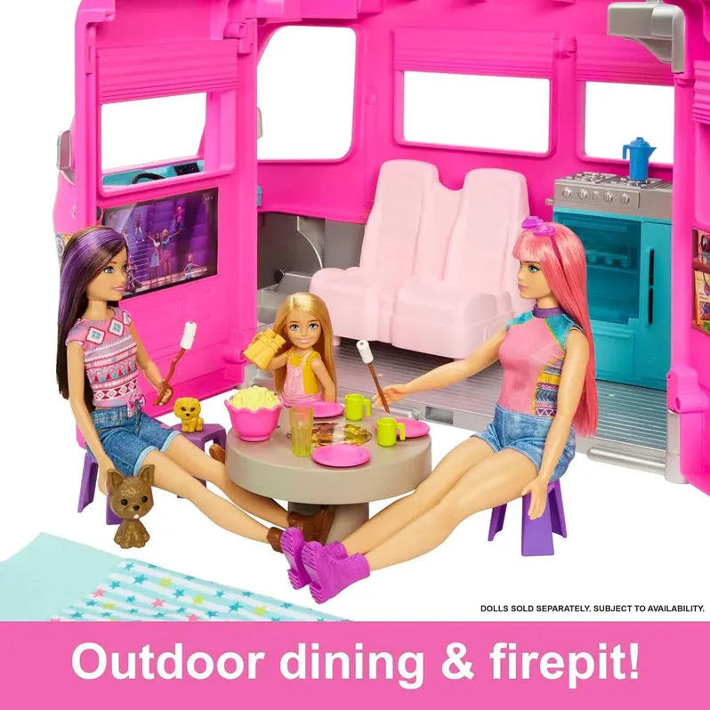 Multi-Feature Playset with Toy Vehicles, Slide, Pool, and Furniture