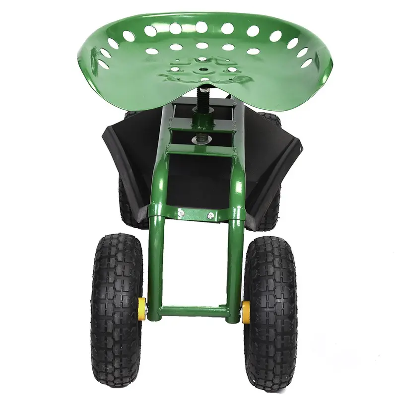 Multi-Function Garden Wagon – Rolling Work Seat & Planting Scooter for Yard Tasks