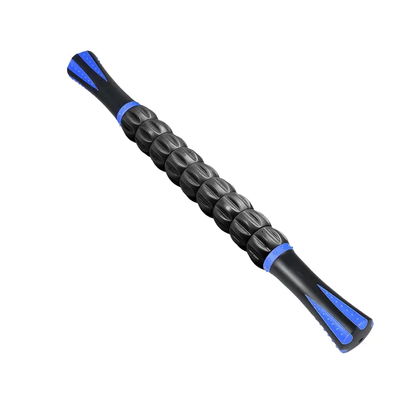 Muscle Recovery Roller Stick with Nine Independent Rotating Rollers & Ergonomic Textured Handles 2