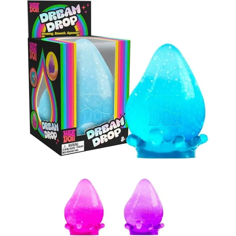NeeDoh Dream Drop – Smooth-Squeeze Sensory Balls (3-Pack)